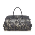 Prada Tessuto Gaufre Camouflage Tote Bag (SHG-18627)