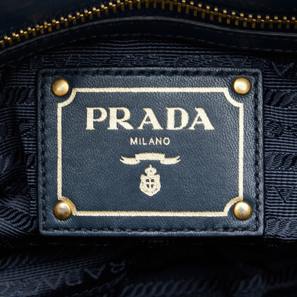 Prada Tessuto Gaufre Satchel (SHG-0R0qvC)