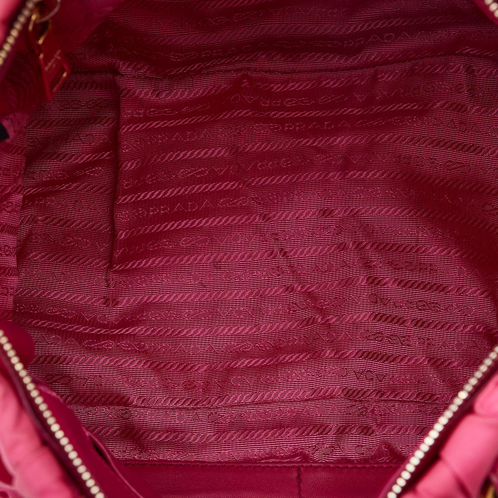 Prada Tessuto Gaufre Satchel (SHG-6ArAvp)