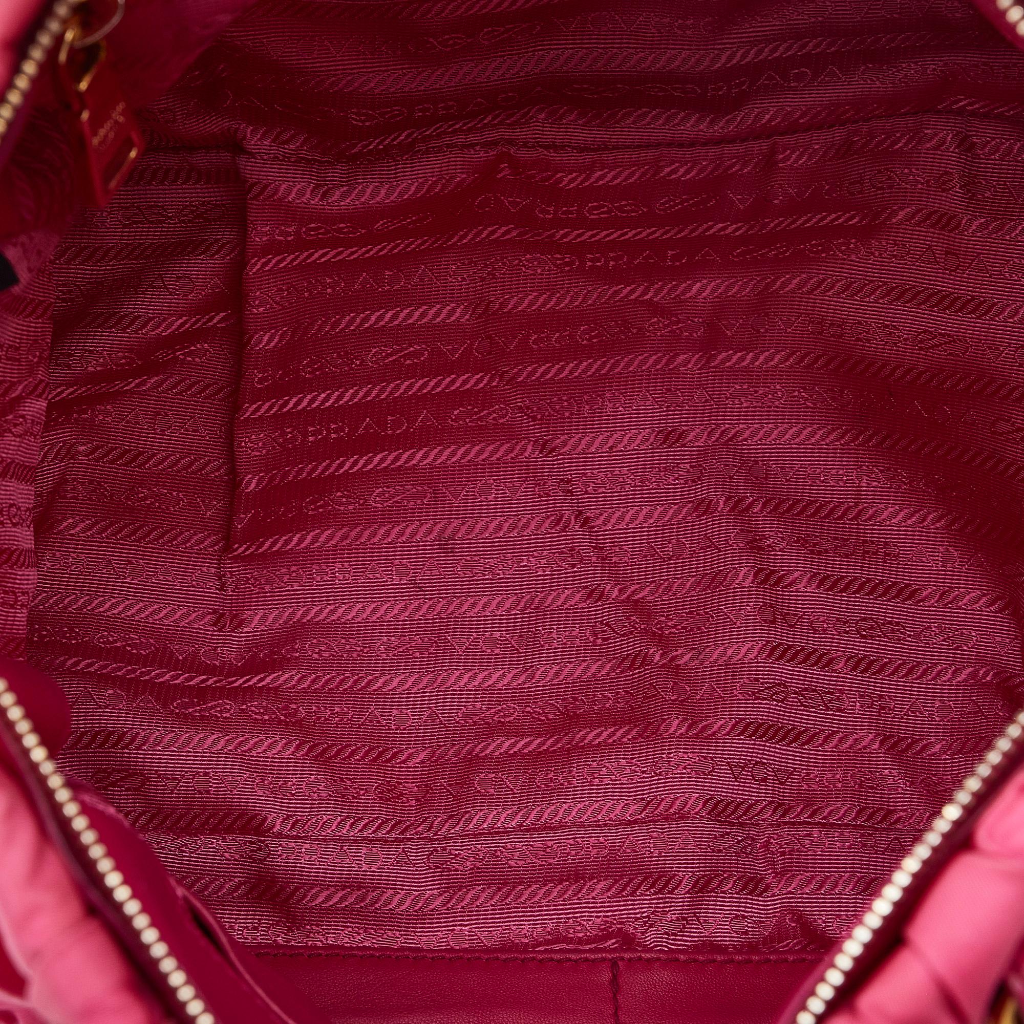 Prada Tessuto Gaufre Satchel (SHG-6ArAvp)