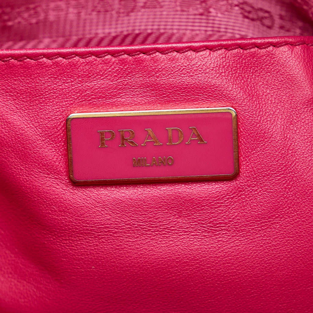 Prada Tessuto Gaufre Satchel (SHG-6ArAvp)