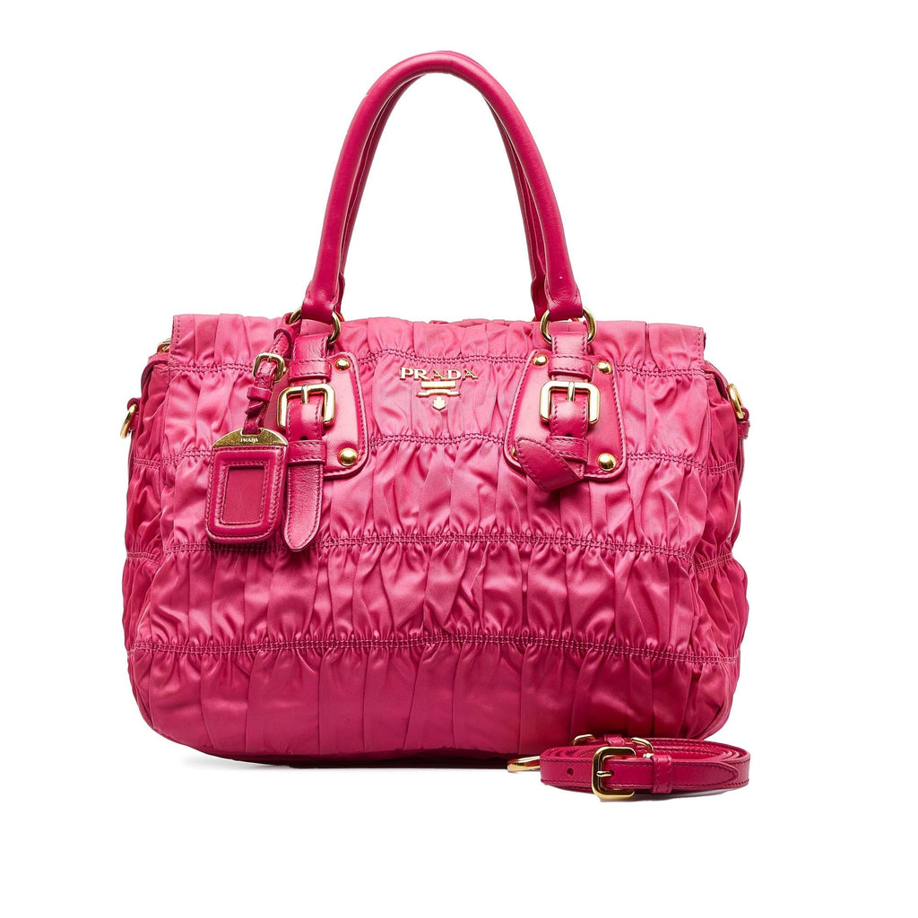 Prada Tessuto Gaufre Satchel (SHG-6ArAvp)