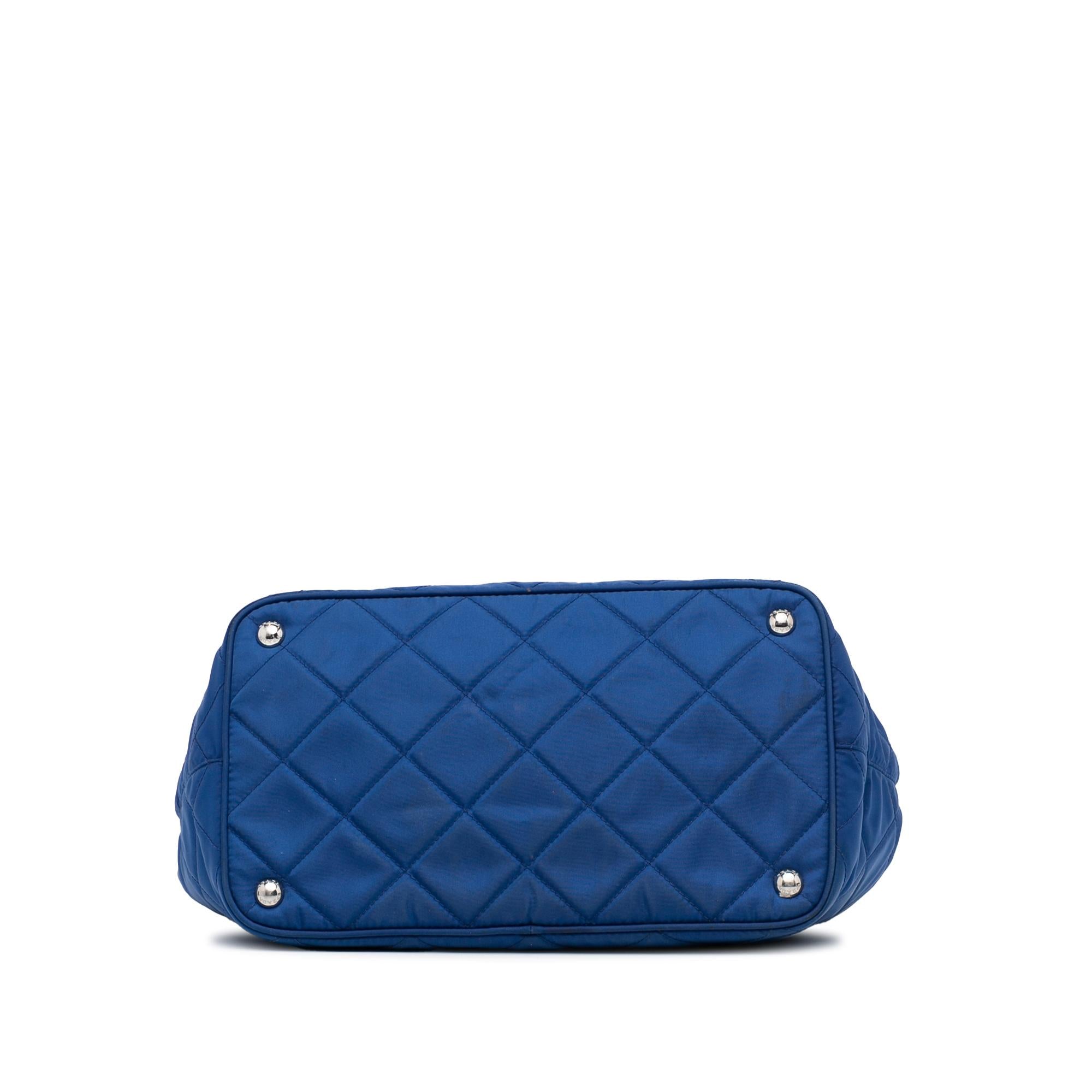 Prada Tessuto Impuntu Tote Bag (SHG-BRpxFE)