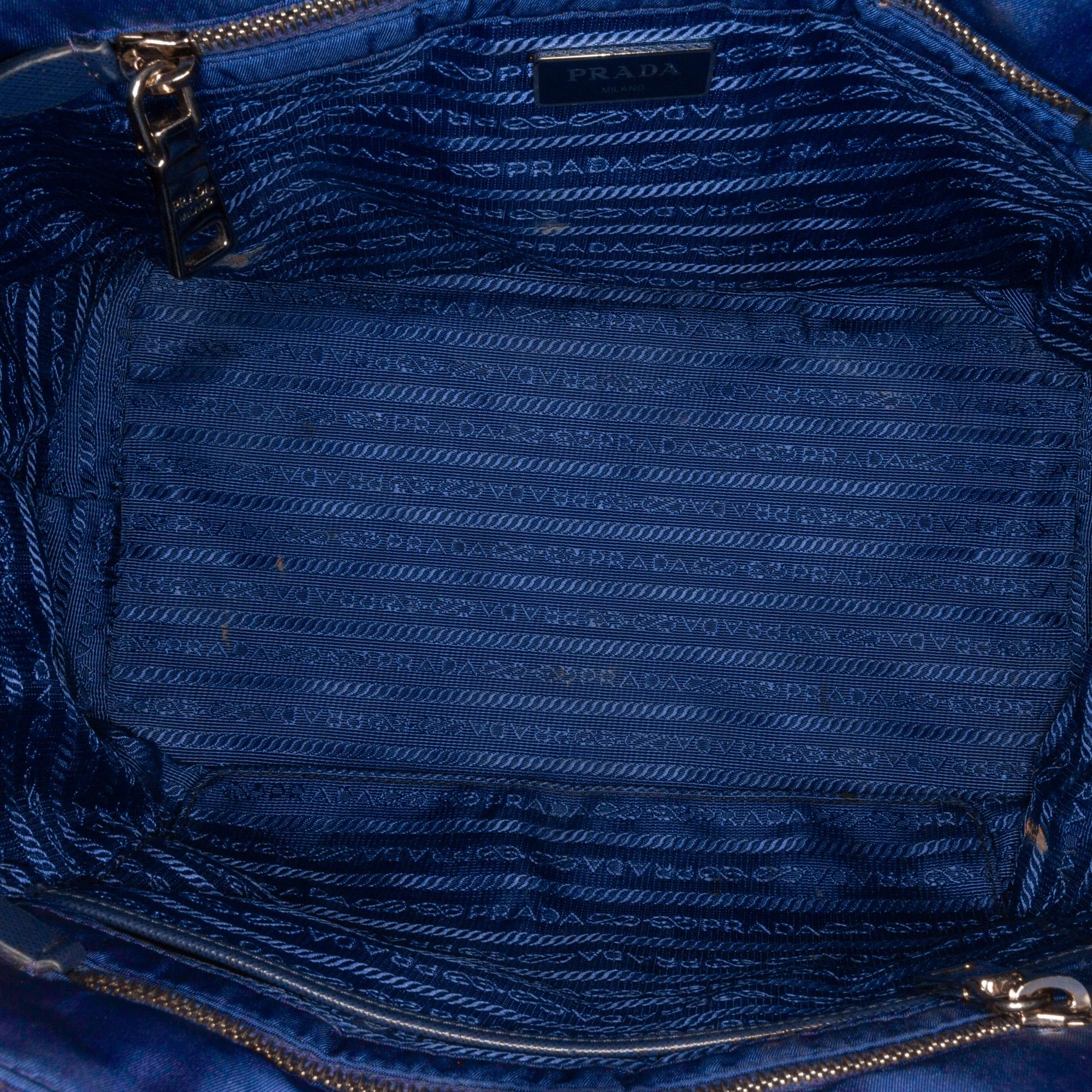 Prada Tessuto Impuntu Tote Bag (SHG-BRpxFE)