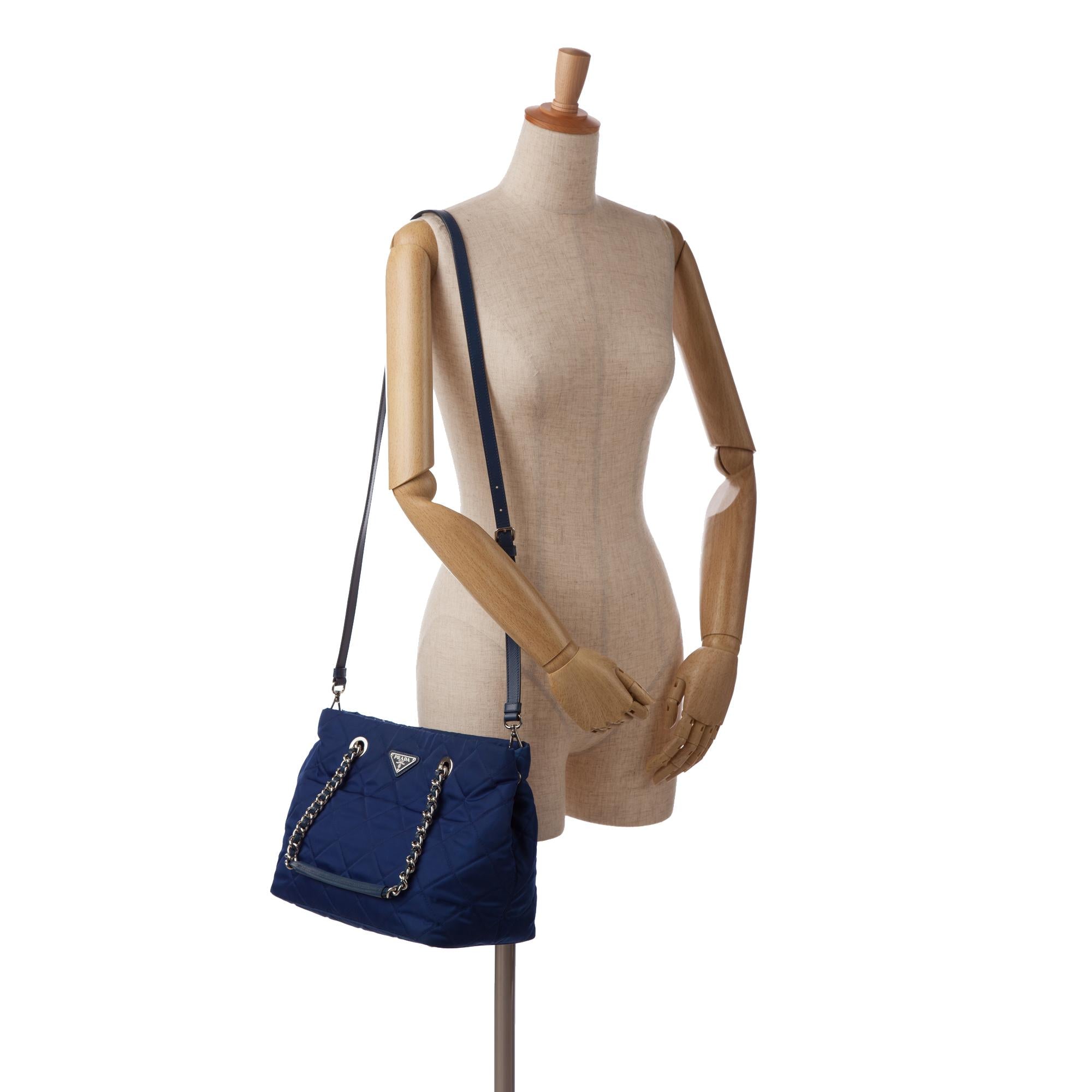 Prada Tessuto Impuntu Tote Bag (SHG-BRpxFE)