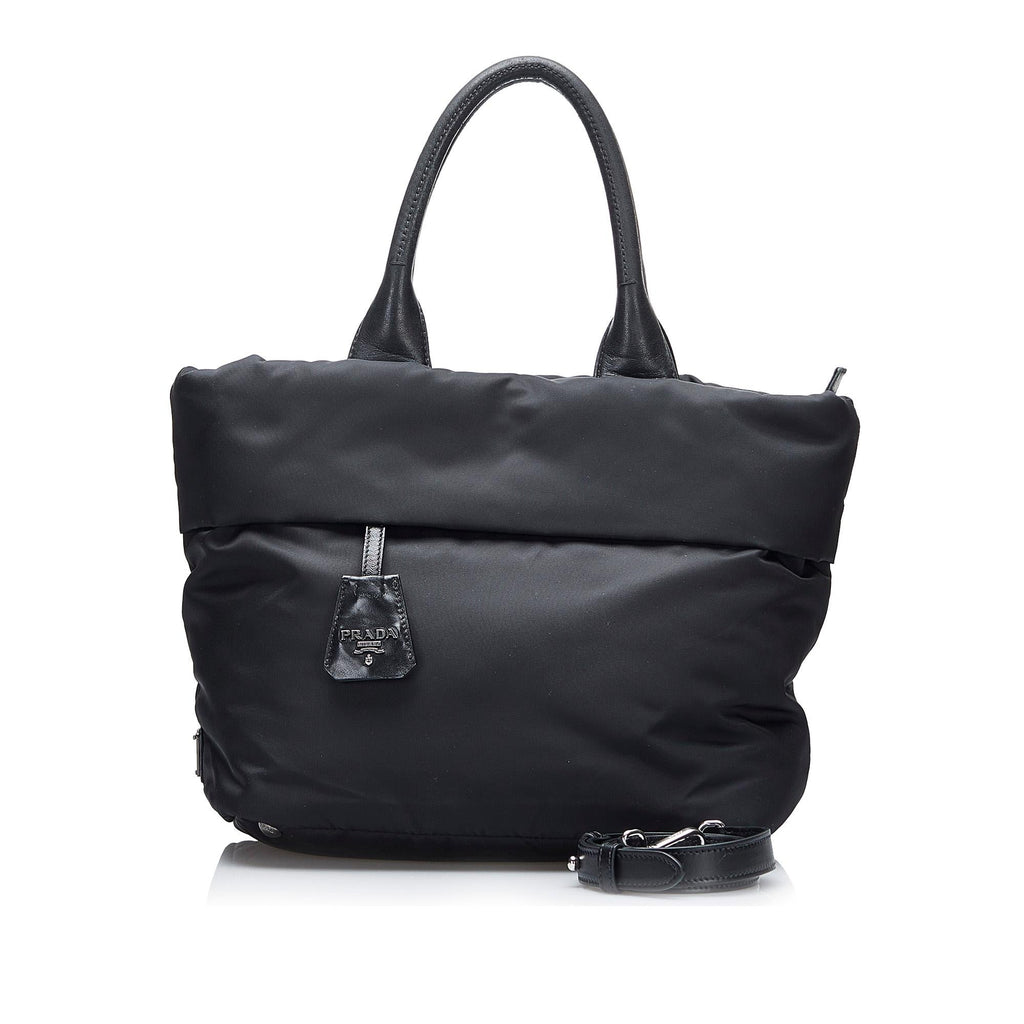 Prada Tessuto Reversible Satchel (SHG-rfBHib)