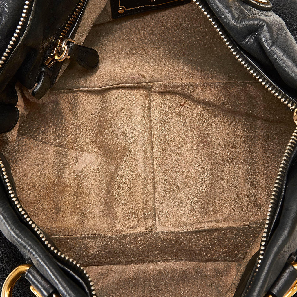 Prada Vitello Daino Satchel (SHG-DWxQmb)