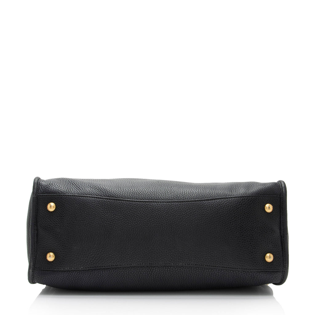 Prada Vitello Daino Satchel (SHF-snmaFa)