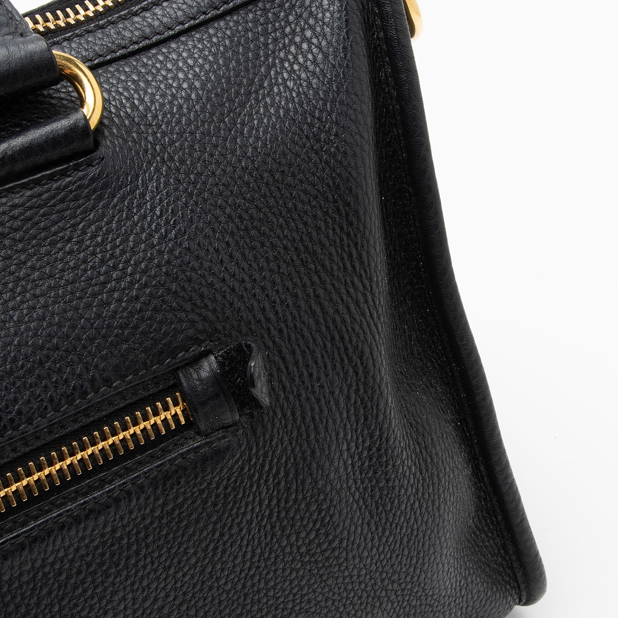 Prada Vitello Daino Satchel (SHF-snmaFa)