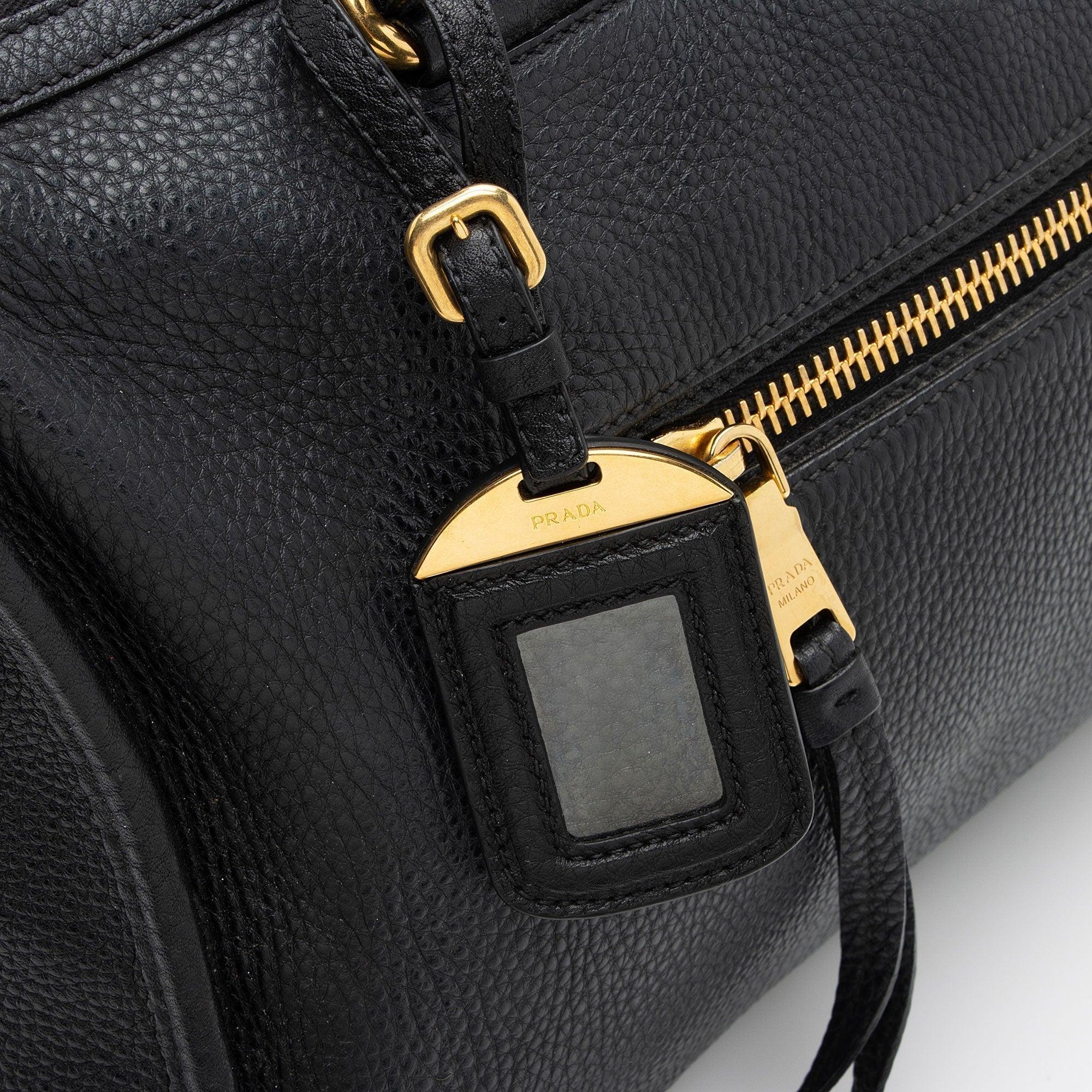 Prada Vitello Daino Satchel (SHF-snmaFa)