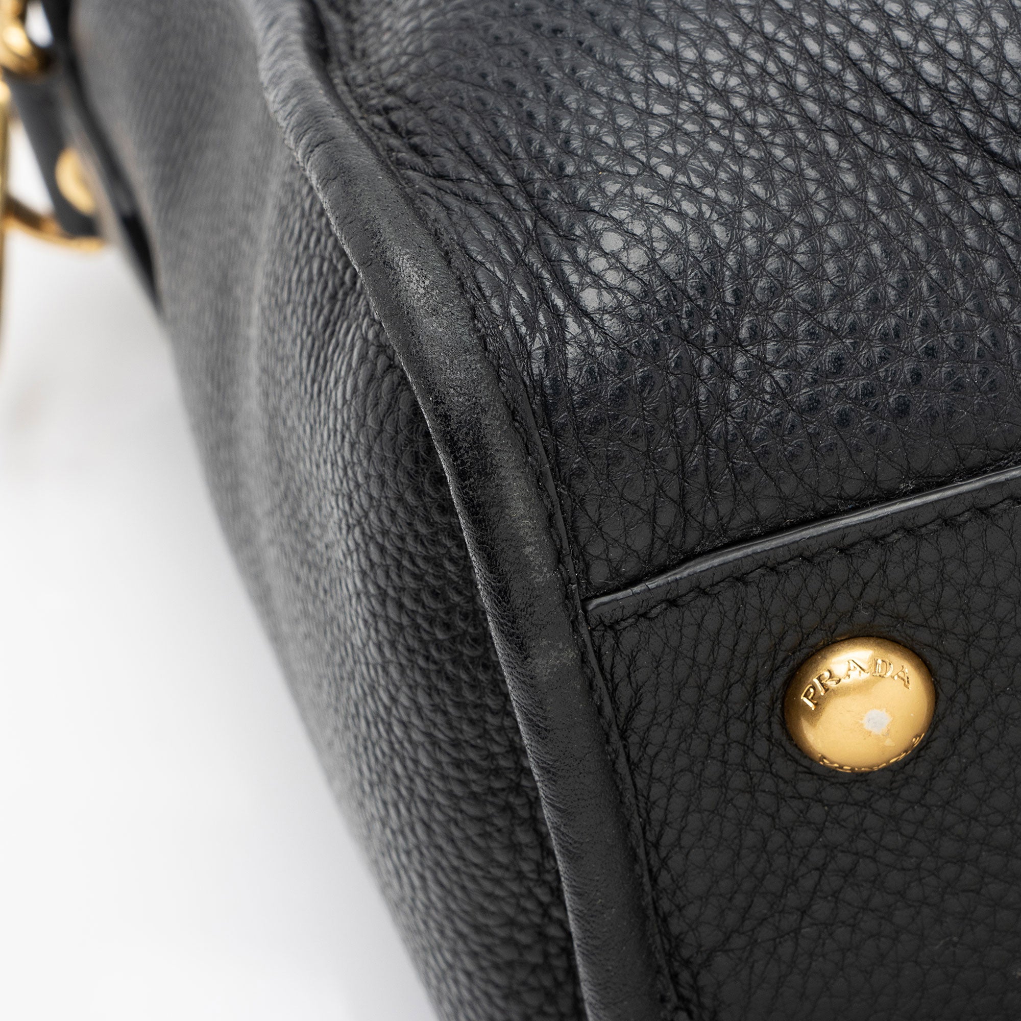 Prada Vitello Daino Satchel (SHF-snmaFa)