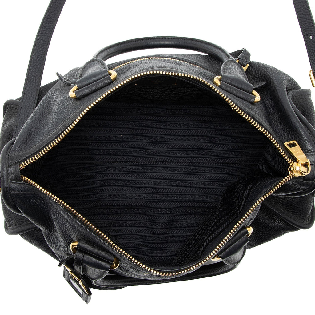 Prada Vitello Daino Satchel (SHF-snmaFa)