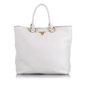Prada Vitello Daino Tote  (SHG-14611)