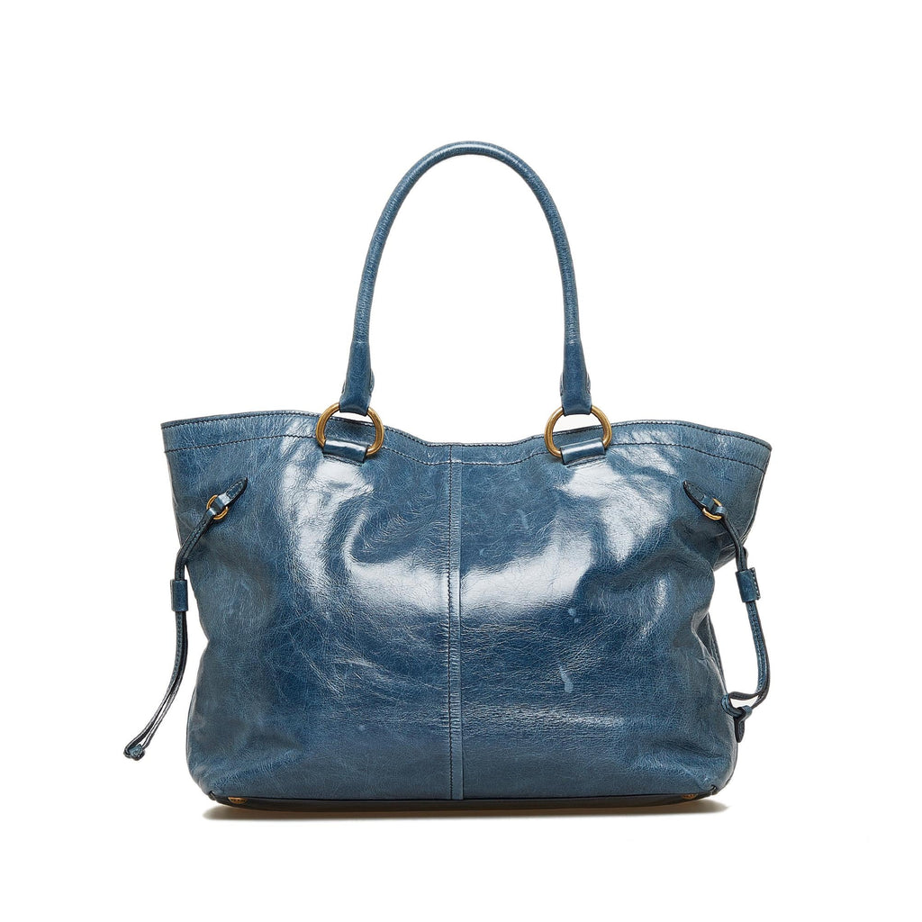 Prada Vitello Shine Tote Bag (SHG-8gFKmF)