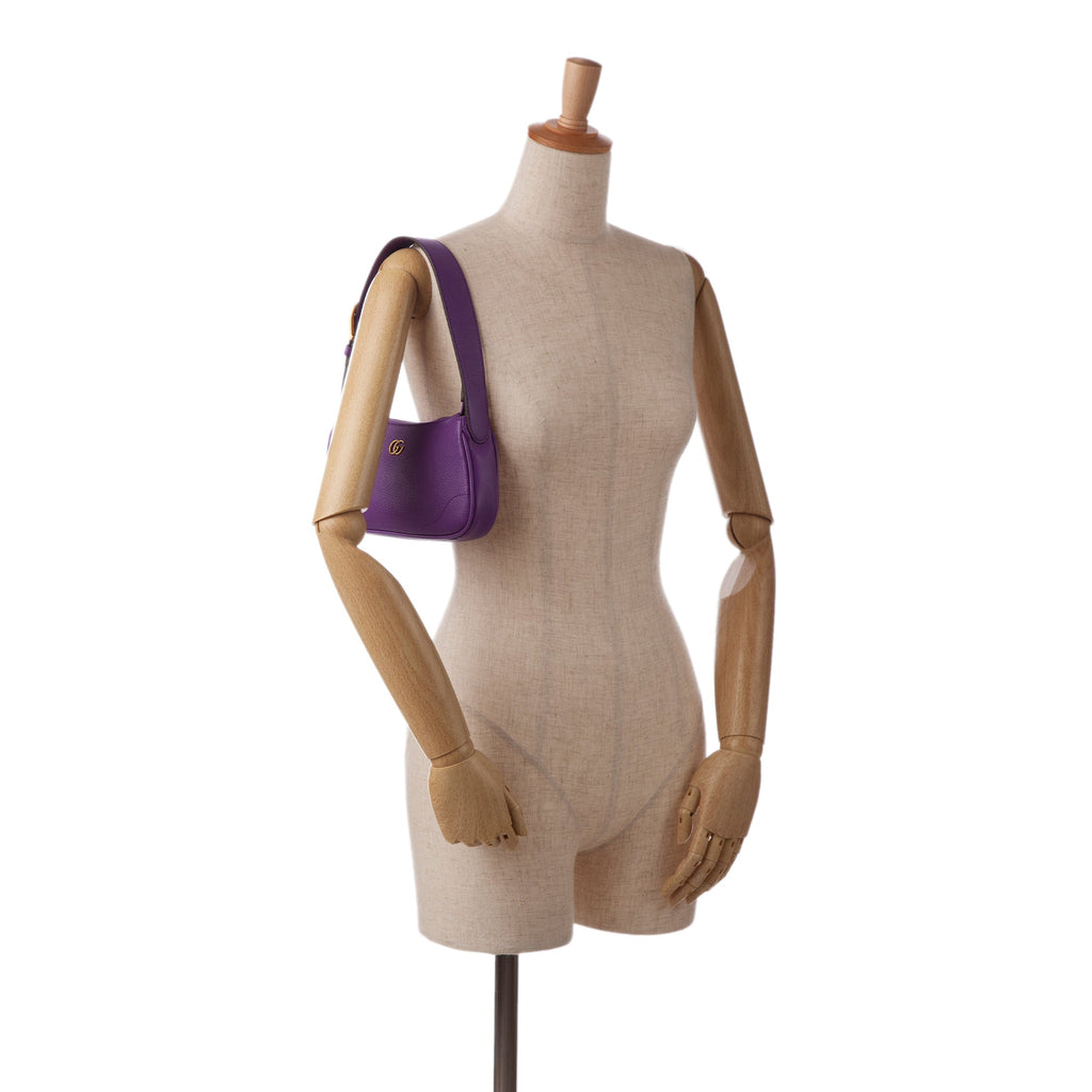 Gucci Aphrodite Baguette Mini Purple
