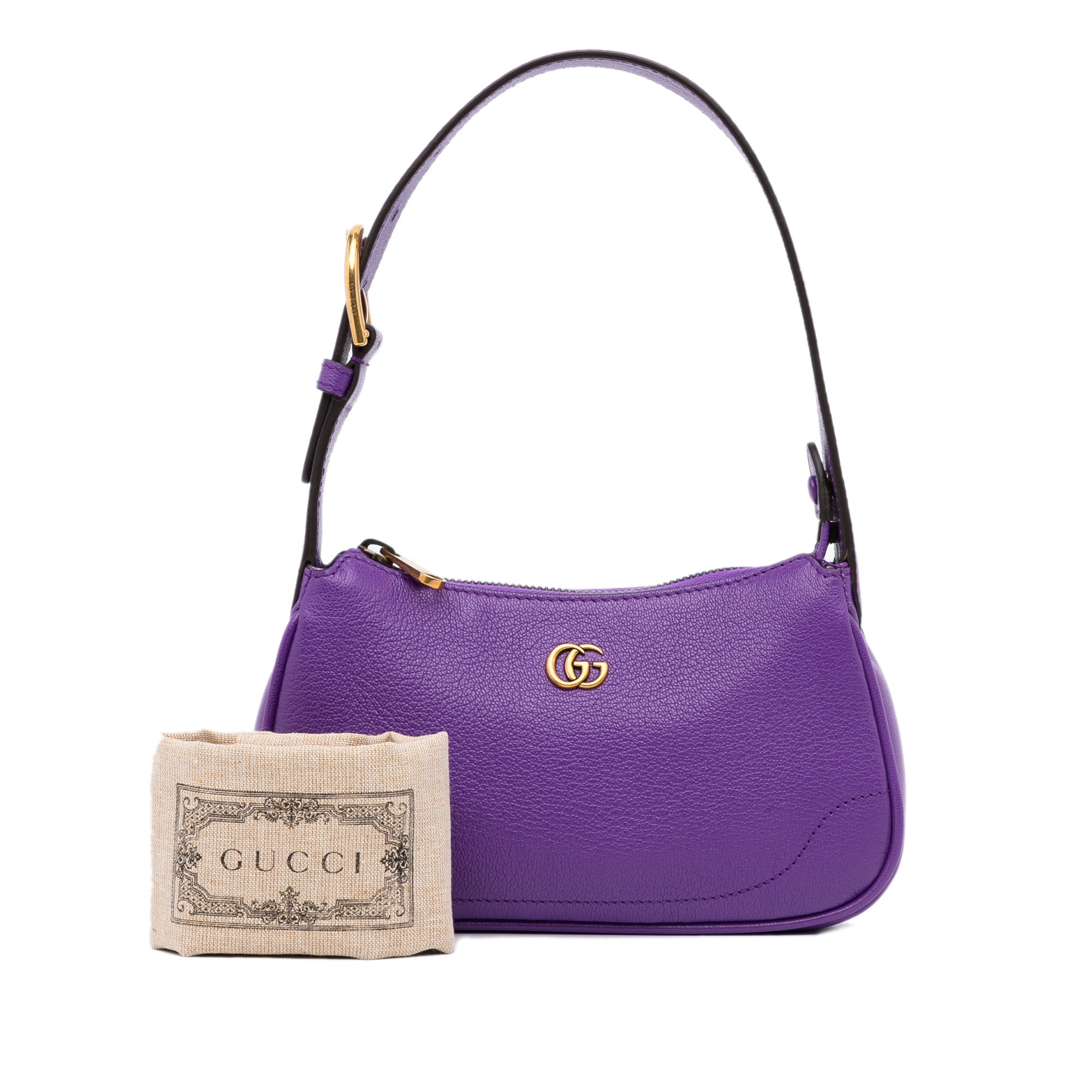 Gucci Aphrodite Baguette Mini Purple