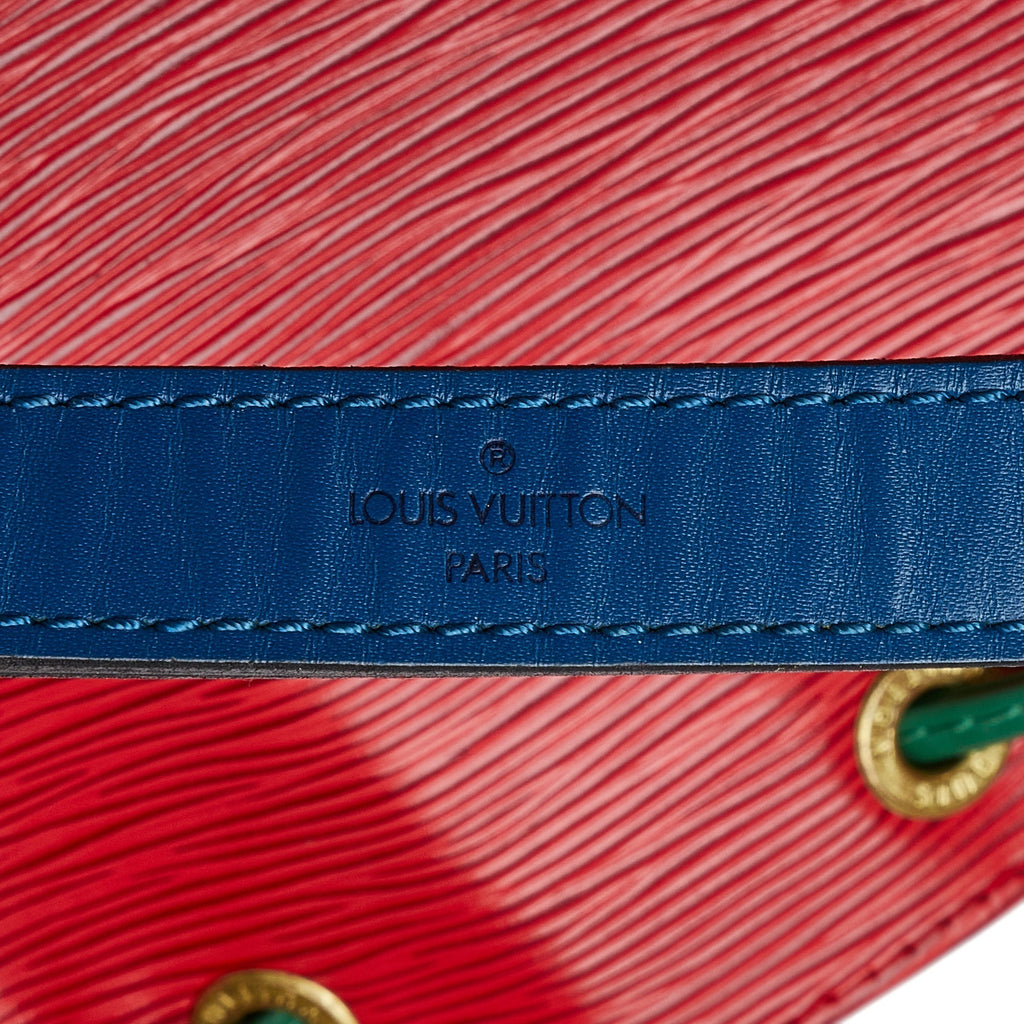 LOUIS VUITTON Epi Tricolor Noe GM Bucket Bag