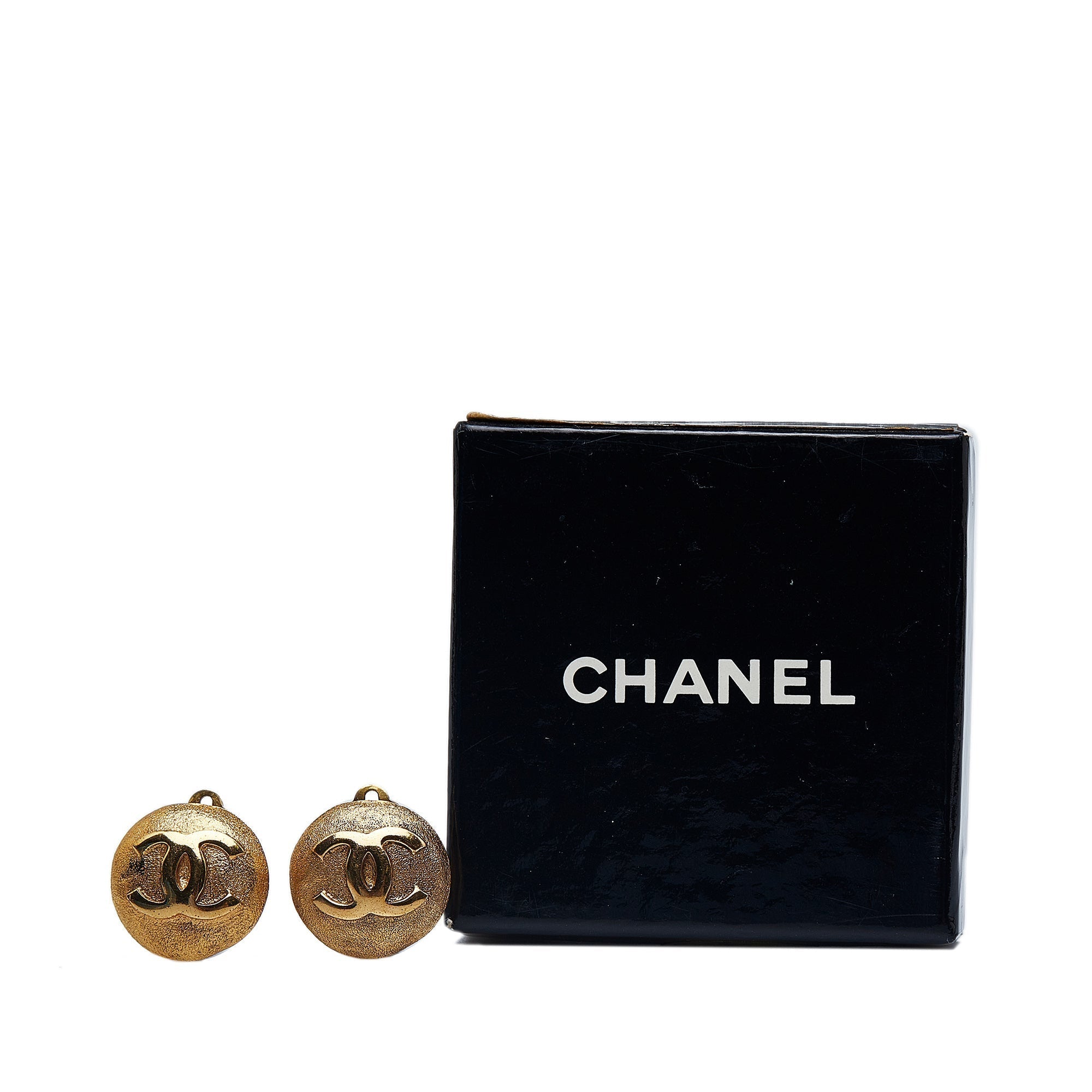 CHANEL CC Clip-on Earrings Costume Earrings
