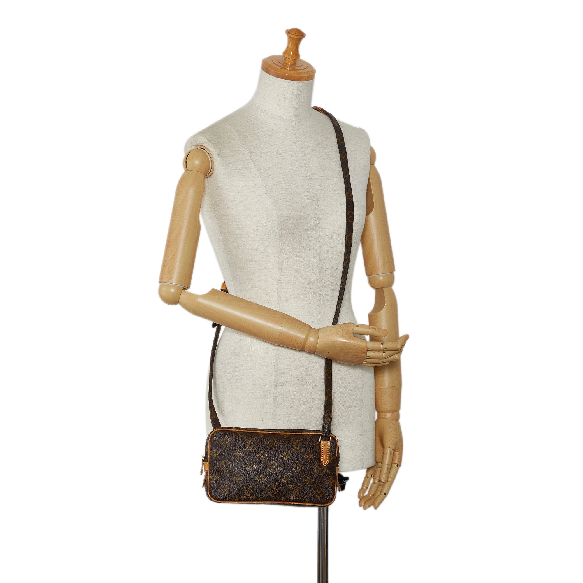 LOUIS VUITTON Monogram Pochette Marly Bandouliere Crossbody Bag