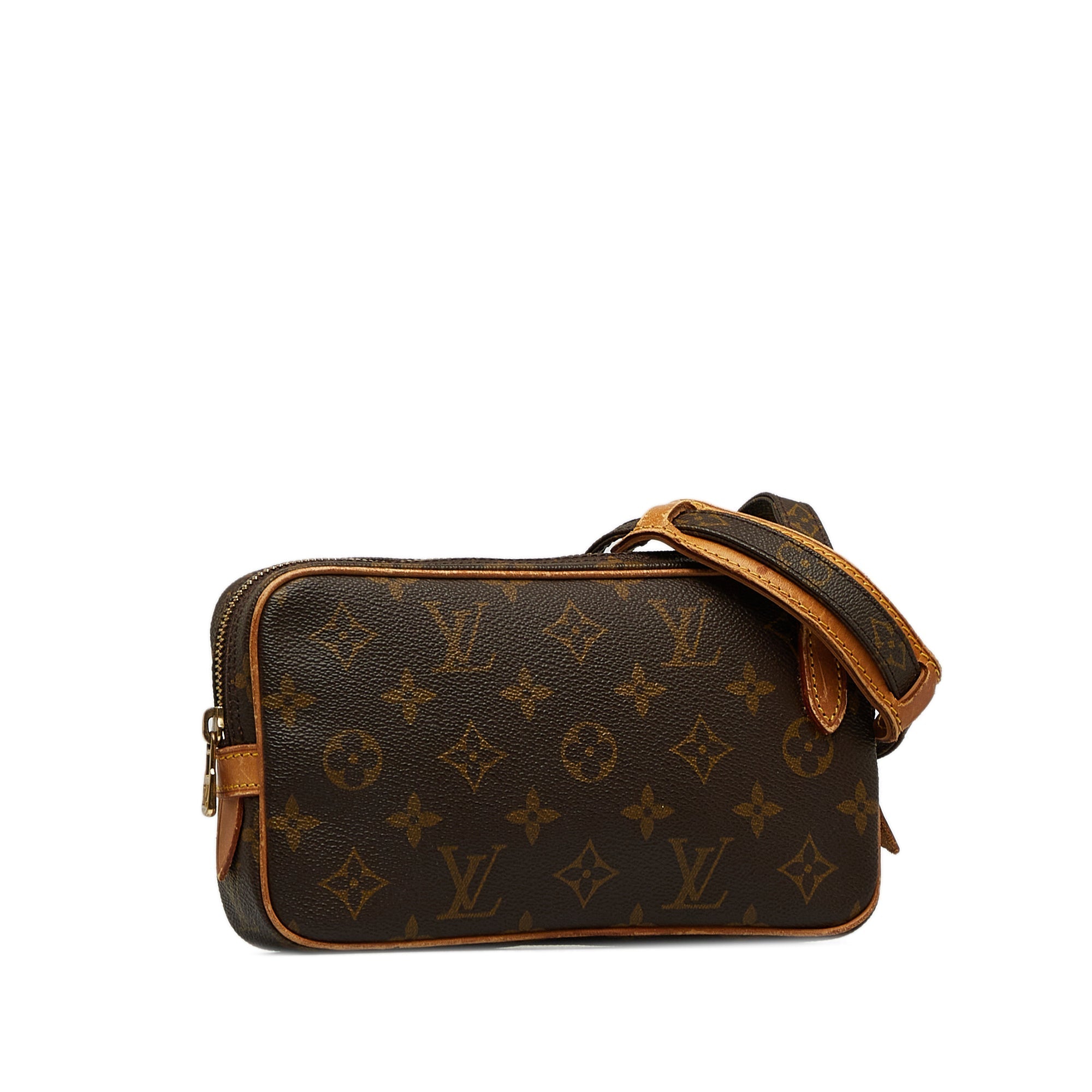 LOUIS VUITTON Monogram Pochette Marly Bandouliere Crossbody Bag