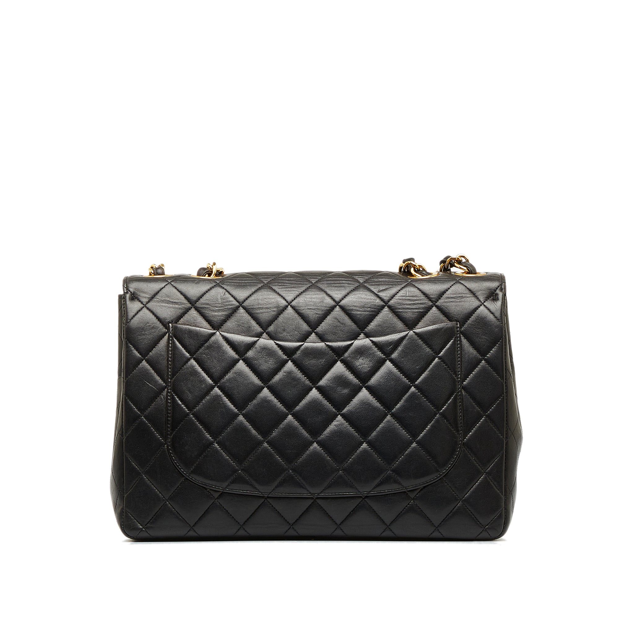 CHANEL Jumbo XL Classic Lambskin Single Flap Bag