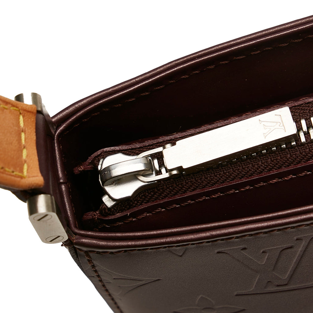 Louis Vuitton Monogram Mat Fowler Baguette