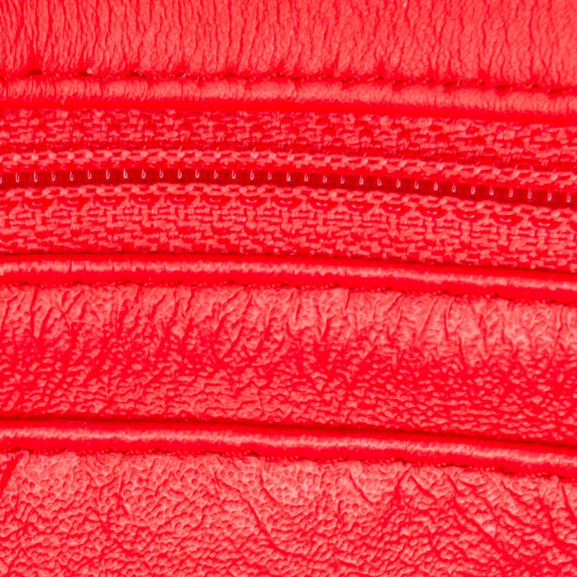 Chanel Classic Single Flap Mini Red Patent Leather Silver