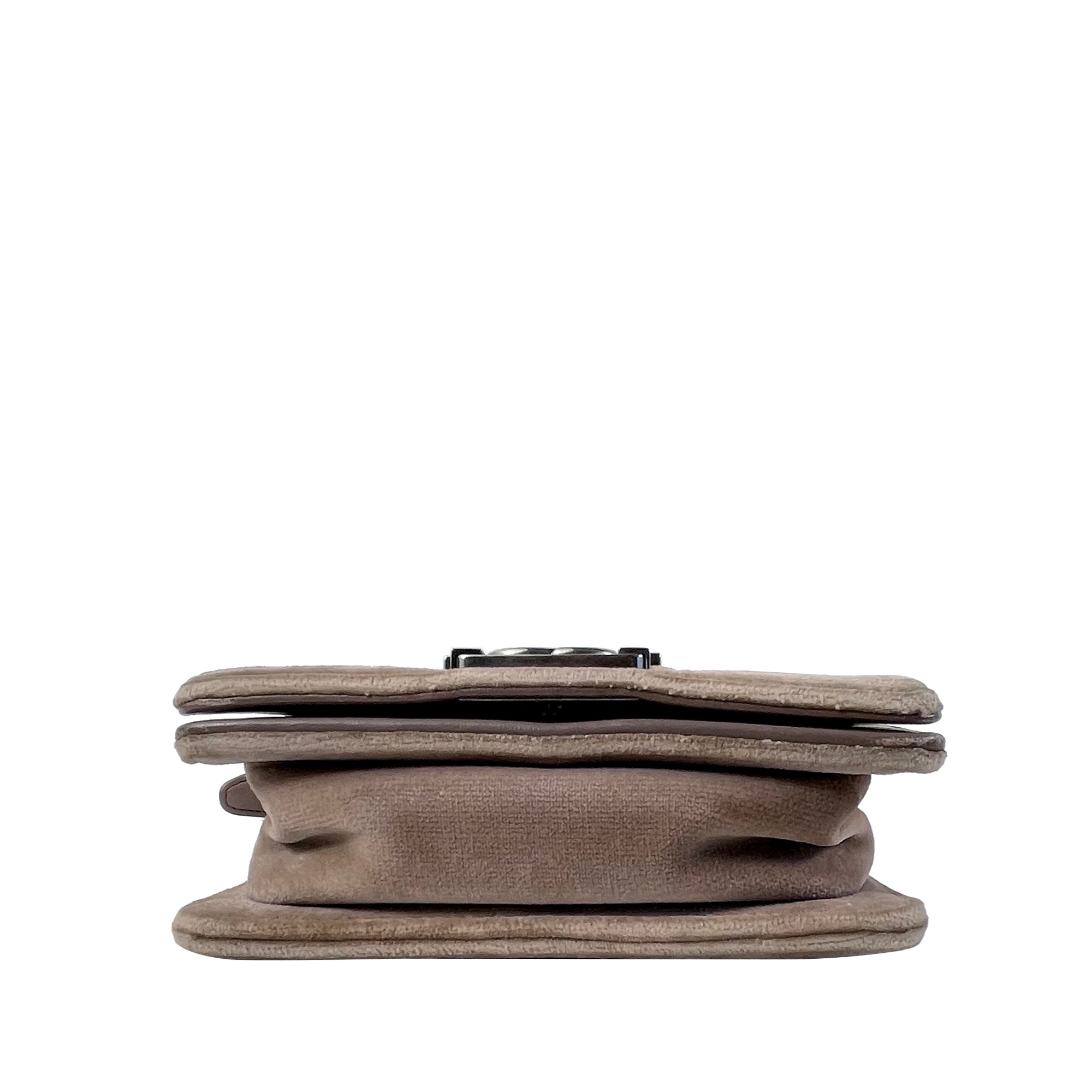 CHANEL Mini Velvet Boy Flap Bag