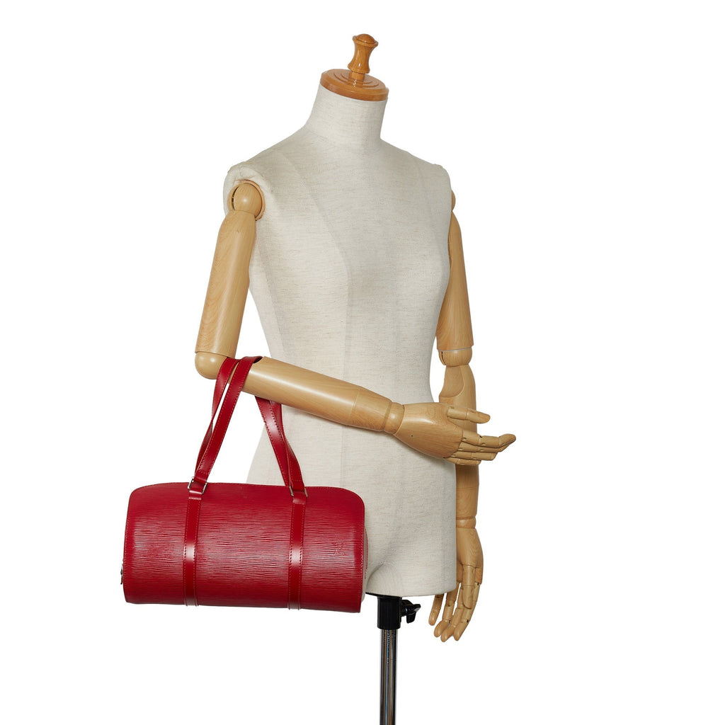 LOUIS VUITTON Epi Soufflot Handbag