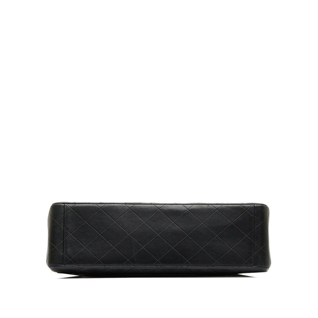 CHANEL Maxi XL Classic Lambskin Single Flap Shoulder Bag