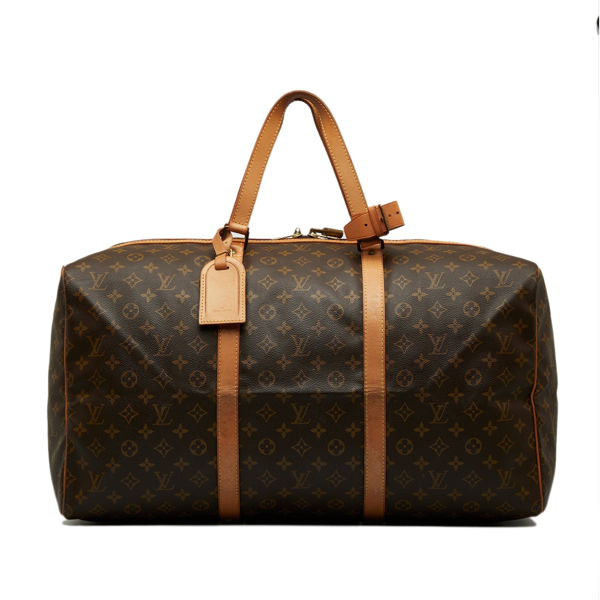 LOUIS VUITTON Monogram Sac Souple 55 Travel Bag