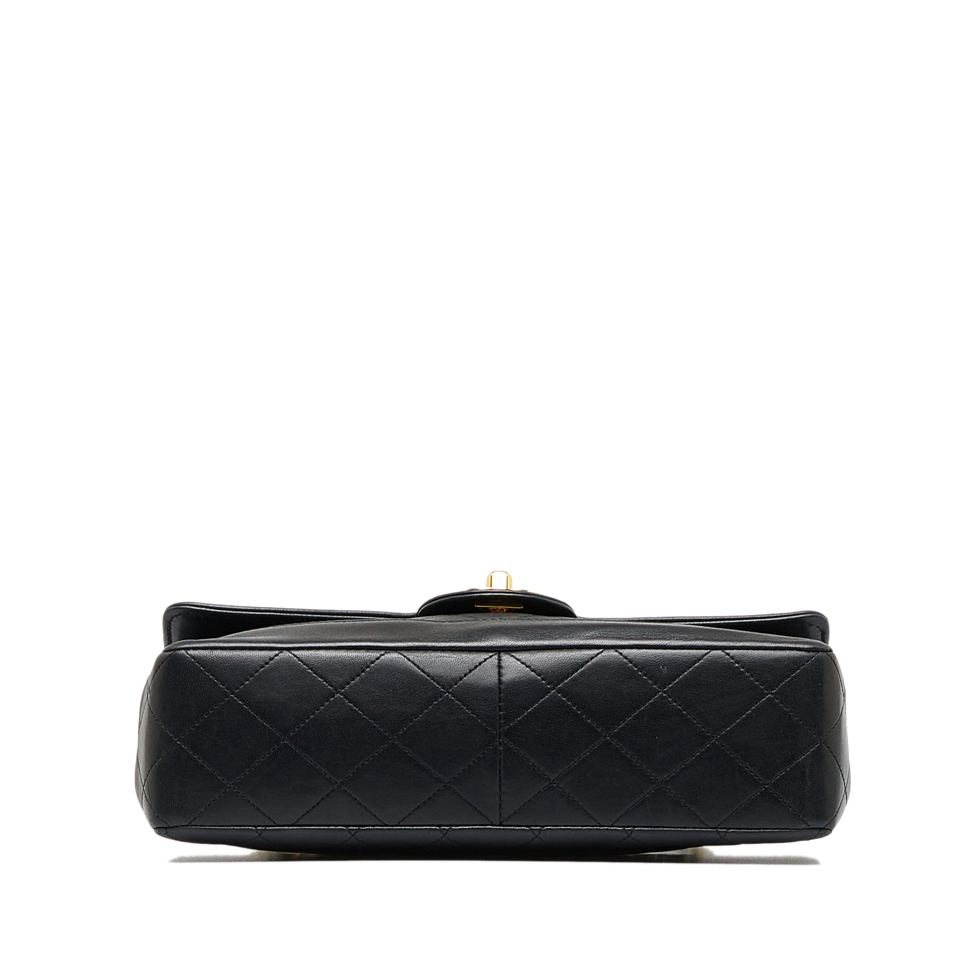 CHANEL Small Quilted Lambskin Single Flap Shoulder Bag