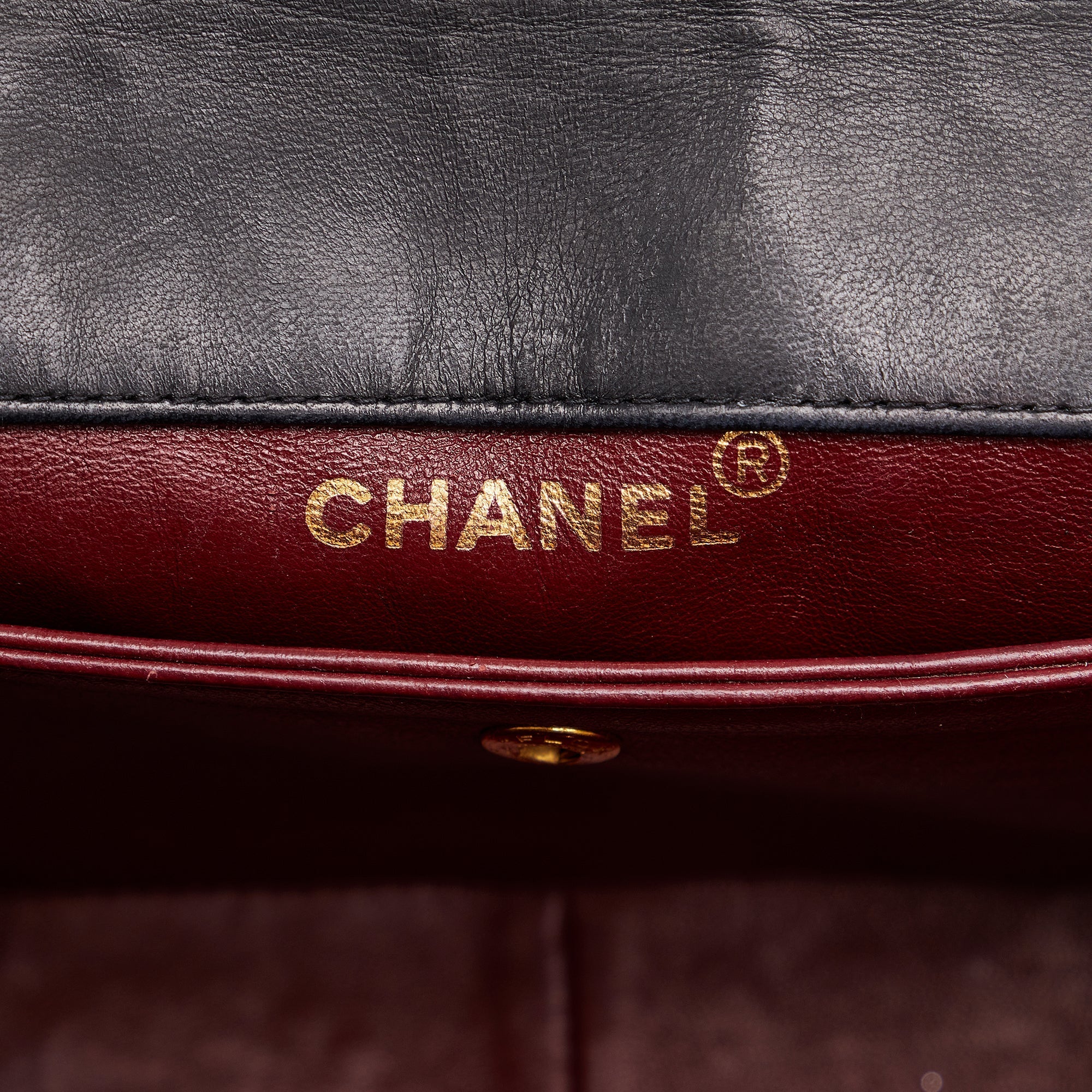 CHANEL Small Quilted Lambskin Single Flap Shoulder Bag