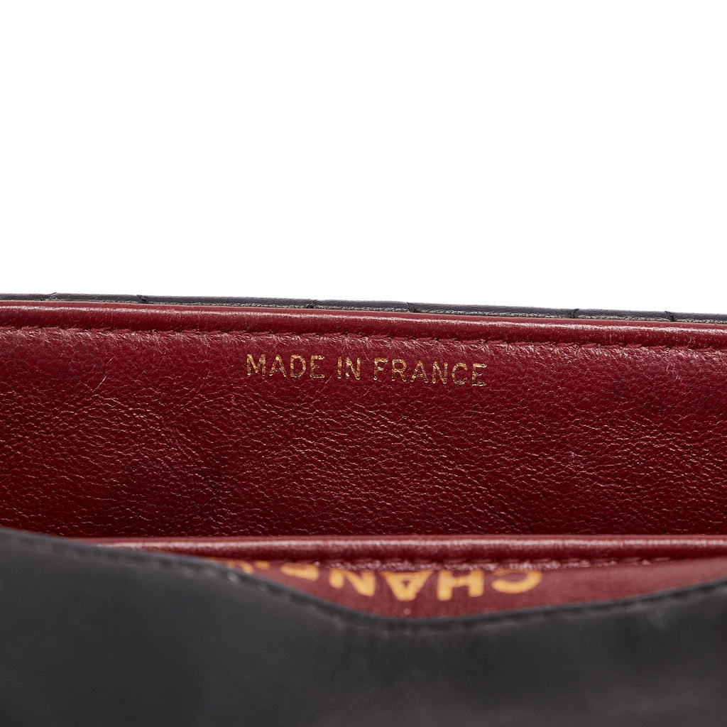 CHANEL Small Quilted Lambskin Single Flap Shoulder Bag