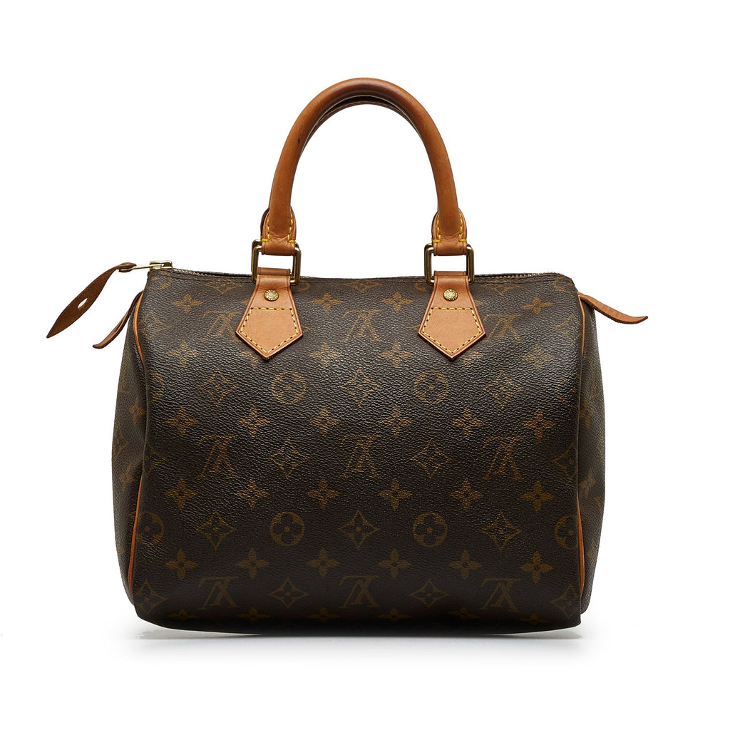 LOUIS VUITTON Monogram Speedy 25 Boston Bag