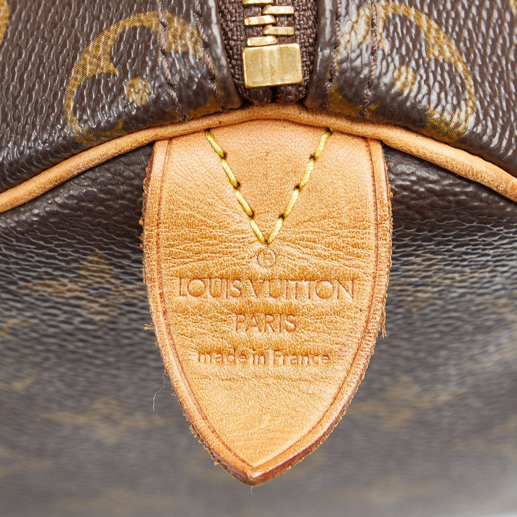 LOUIS VUITTON Monogram Speedy 25 Boston Bag