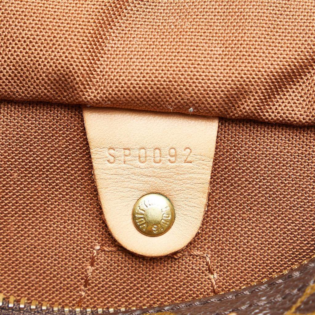 LOUIS VUITTON Monogram Speedy 25 Boston Bag