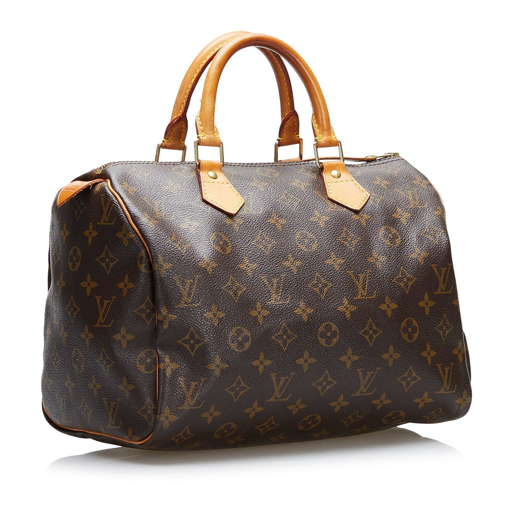 Louis Vuitton Monogram Speedy 30 Boston Bag