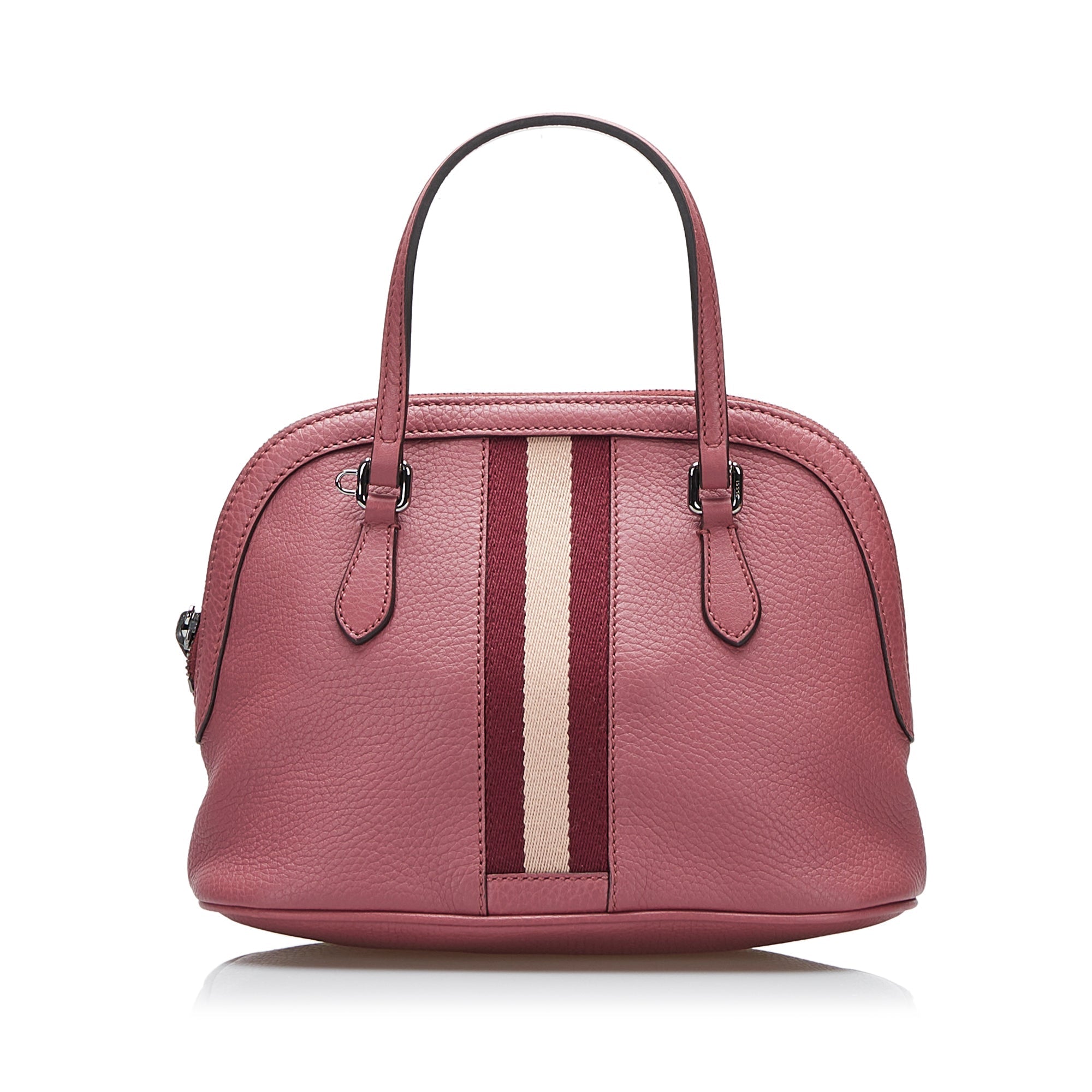 Gucci Web Dome Handbag Mini Pink
