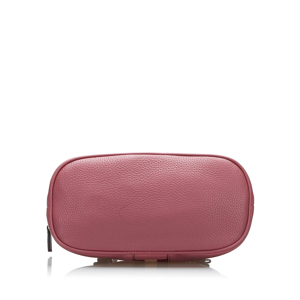 Gucci Web Dome Handbag Mini Pink