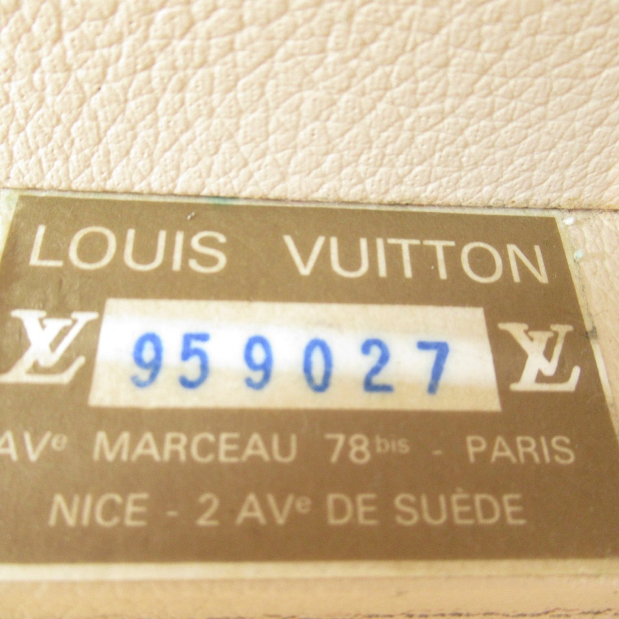 LOUIS VUITTON Monogram Bisten 55 Travel Bag