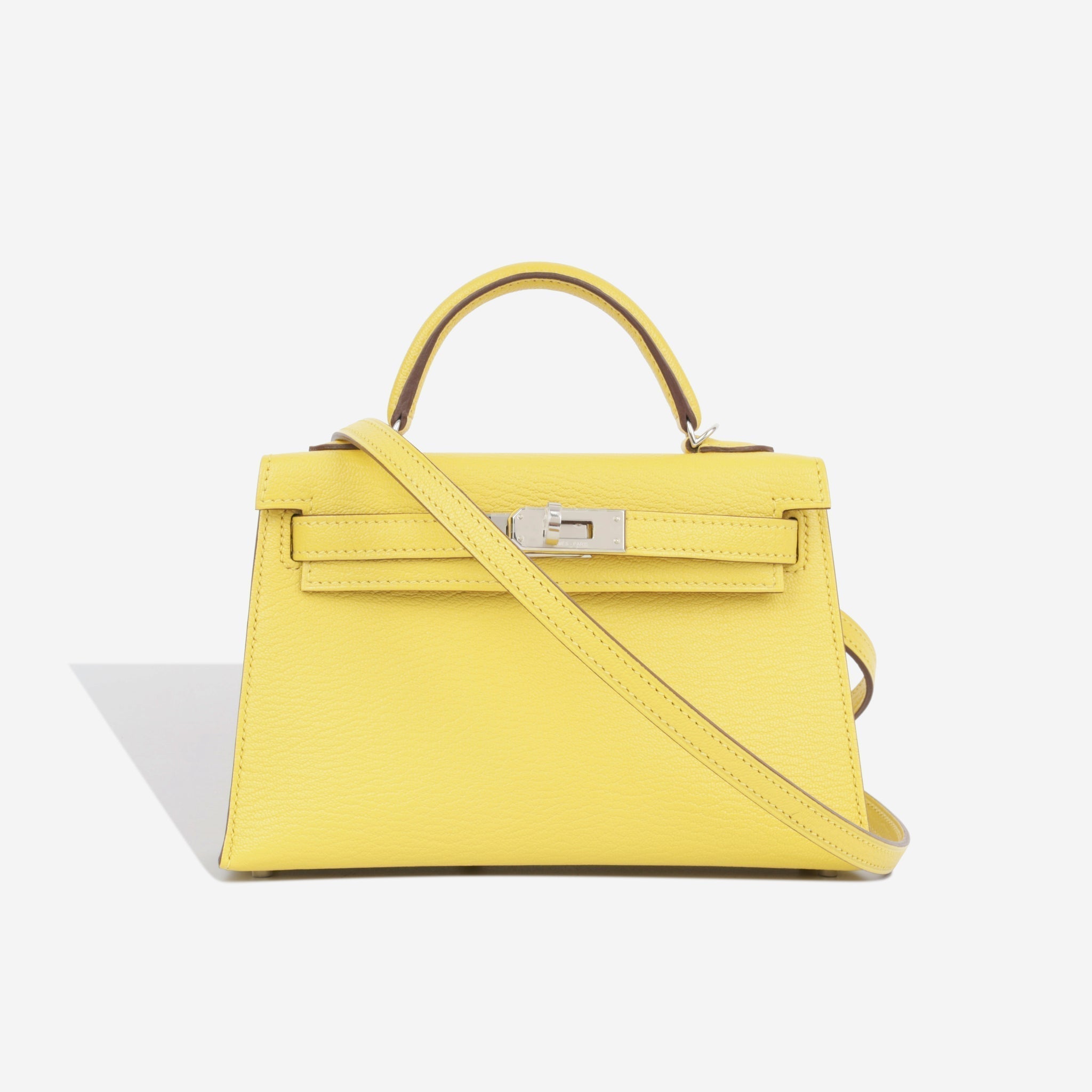 Hermès Mini Kelly - Jaune de Naples (NWT)