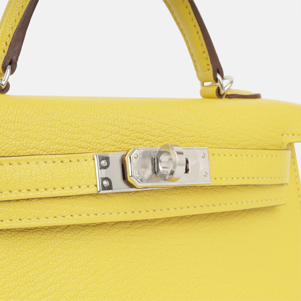 Hermès Mini Kelly - Jaune de Naples (NWT)