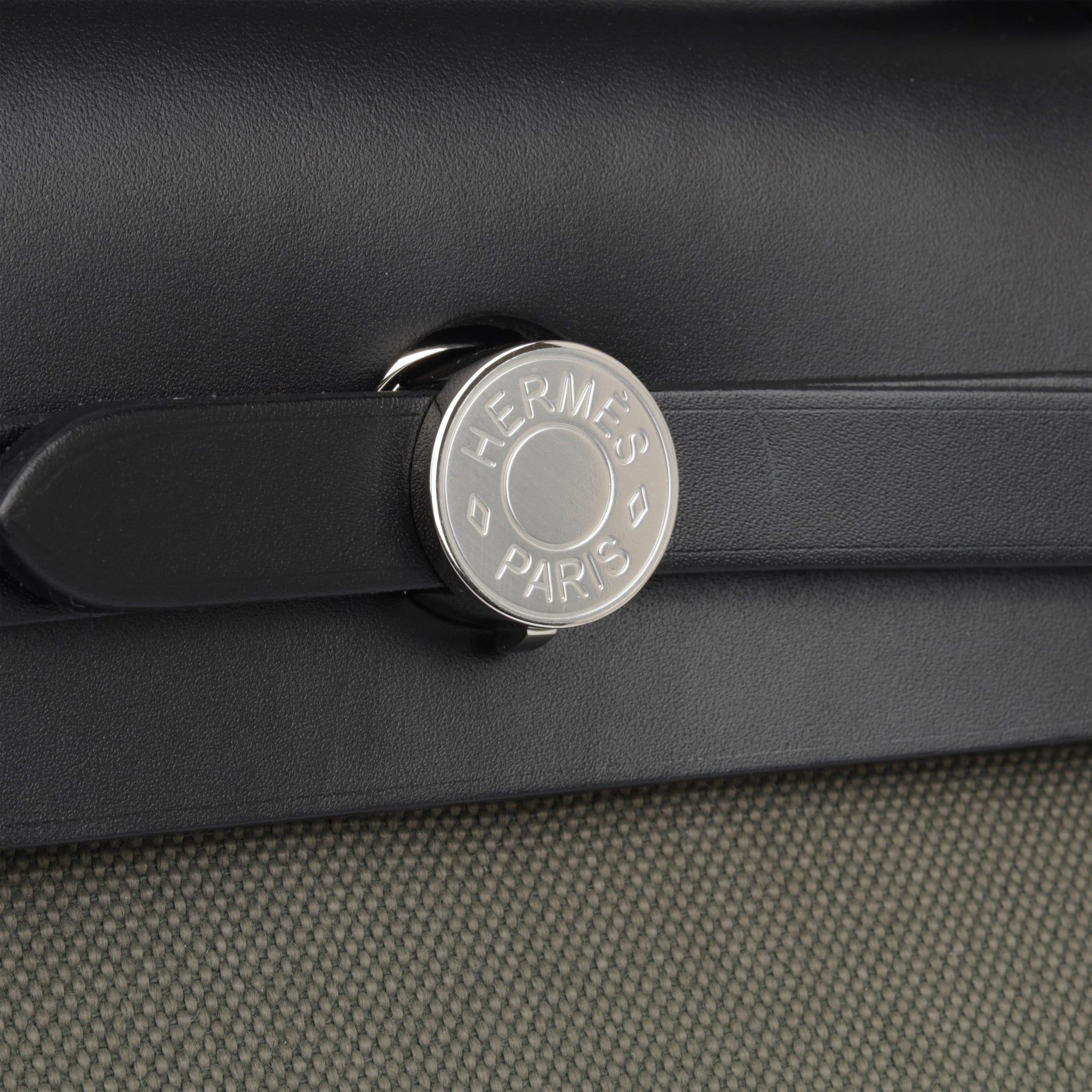 Hermès Herbag 31 - Vert De Gris