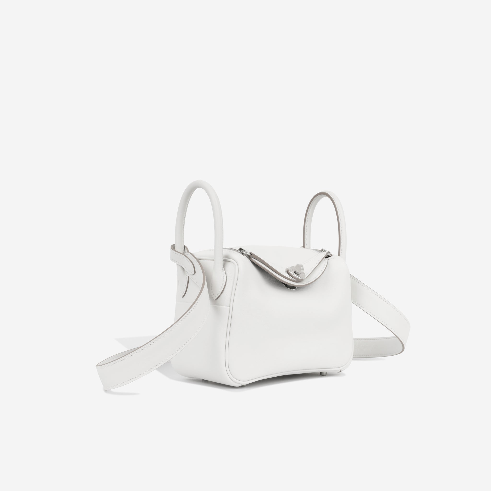 Hermès Mini Lindy - Blanc Swift - Verso (NWT)