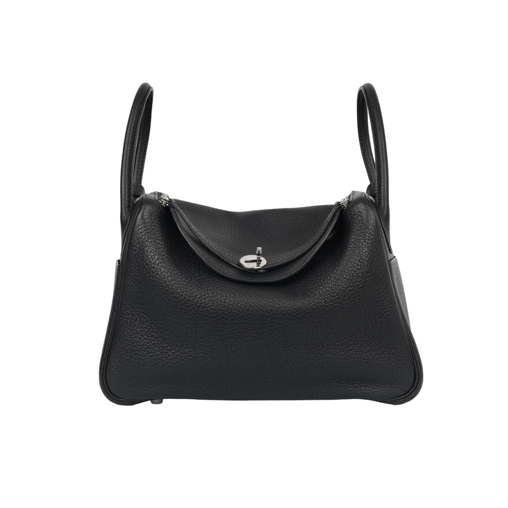 Hermès Lindy 30 - Black Clemence - PHW
