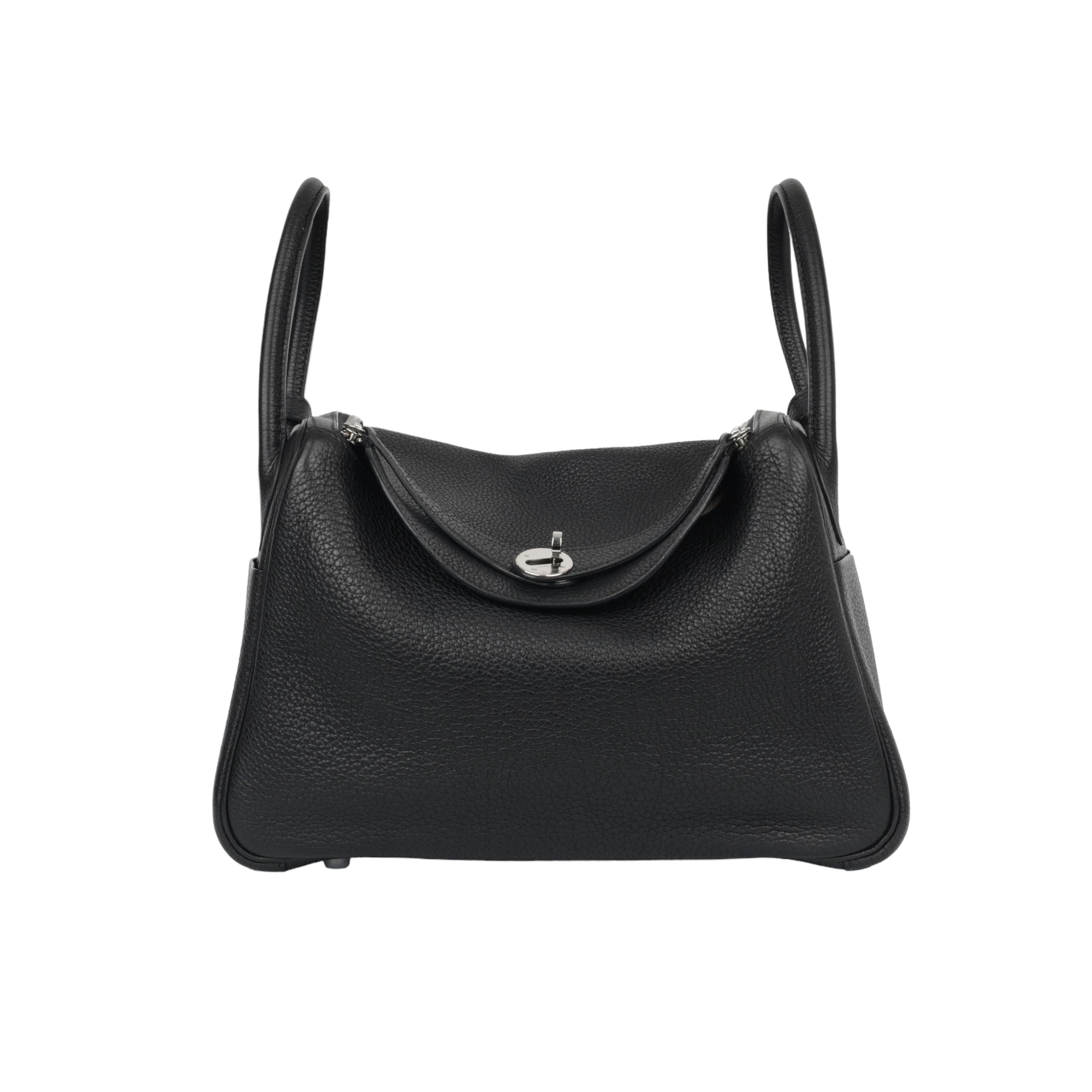 Hermès Lindy 30 - Black Clemence - PHW