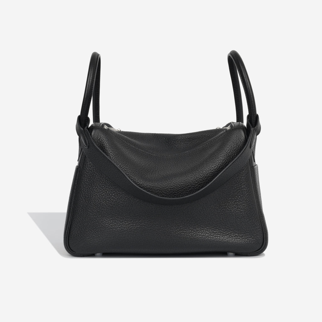 Hermès Lindy 30 - Black Clemence - PHW
