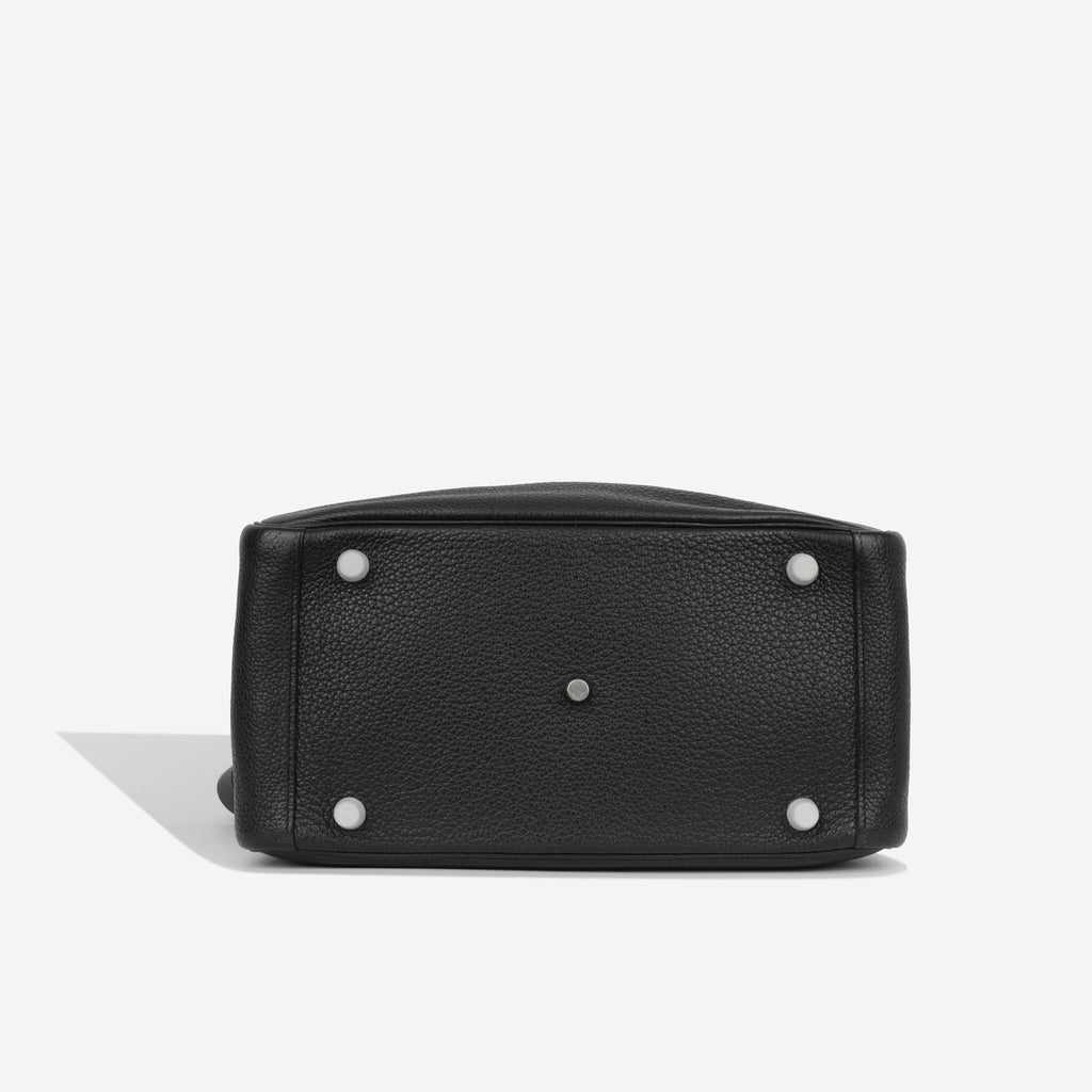 Hermès Lindy 30 - Black Clemence - PHW