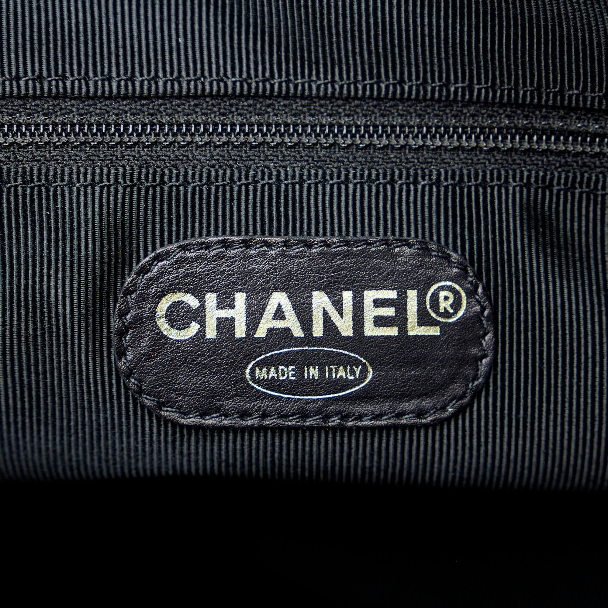 CHANEL Triple CC Caviar Shoulder Bag